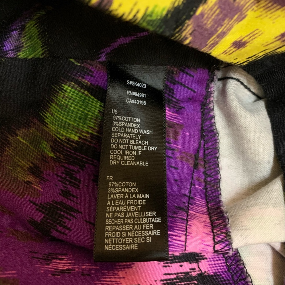 Forever 21 Black Floral Tube Mini Skirt - Picture 6 of 6